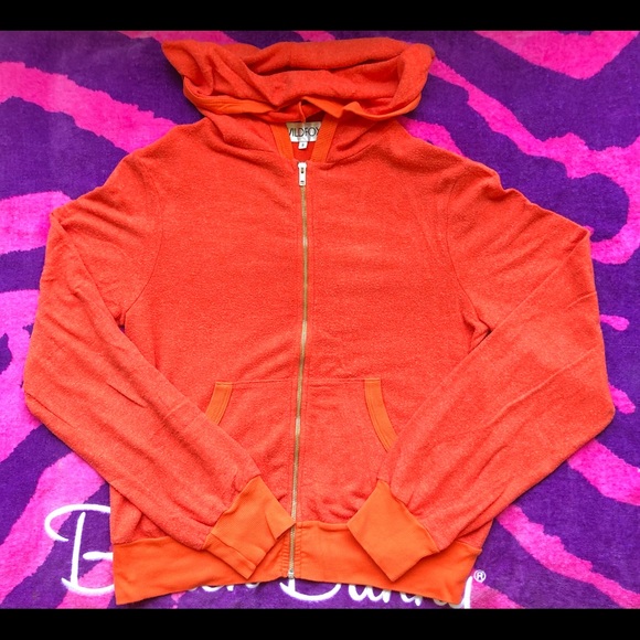 Wildfox No Skinny Dipping Alone Hoodie Small - Picture 2 of 5